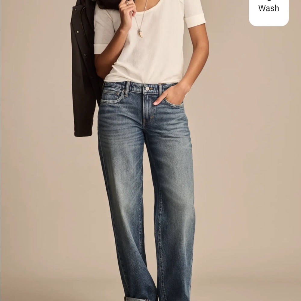 Lucky Brand Women's The Baggy Low-Rise Jean